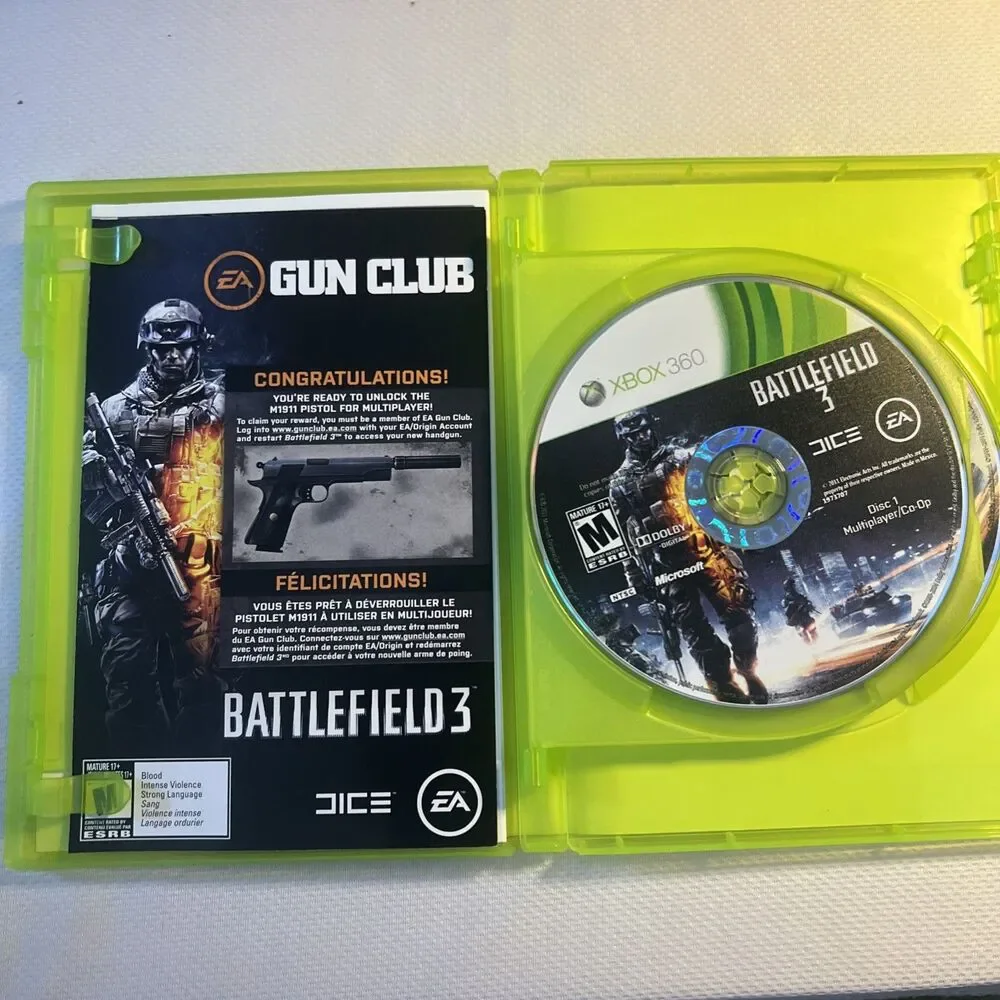 Battlefield‎ 3 (Microsoft Xbox 360, 2011)